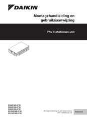 Daikin VRV 5 BS4A14AJV1B Montagehandleiding