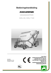 Amazone GRASSHOPPER GHL-T-02 Bedieningshandleiding
