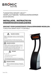 Bromic Heating TUNGSTEN SMART-HEAT PORTABLE Handleiding