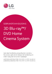 LG 3D Blu-ray W5-2 Gebruikershandleiding