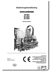 Amazone UF 1201 Bedieningshandleiding