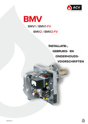 ACV BMV2-FV Installatie-, Gebruiks- En Onderhoudsvoorschriften