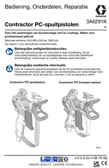 Graco Contractor PC Bediening, Onderdelen, Reparatie