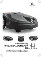 Husqvarna AUTOMOWER 305 Gebruiksaanwijzing