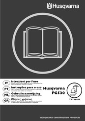 Husqvarna PG530 Gebruiksaanwijzing