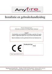 Anyfire Twist Installatie En Gebruikshandleiding