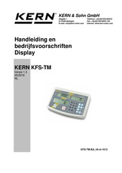 KERN KFS-TM Handleiding