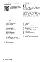 Grundig 48 VLX 8573 BP Instructiehandleiding