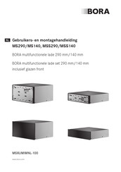 bora MS140 Gebruikers- En Montagehandleiding