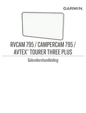 Garmin AVTEX TOURER THREE PLUS Gebruikershandleiding