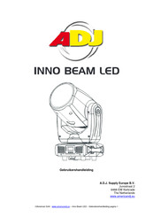 ADJ Inno Beam LED Gebruikershandleiding