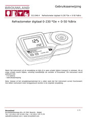 Brouwland Milwaukee MA882 Gebruiksaanwijzing