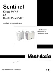 Vent-Axia Sentinel Kinetic Plus MVHR Handleiding