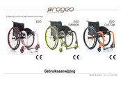 progeo EGO CUSTOM Gebruiksaanwijzing