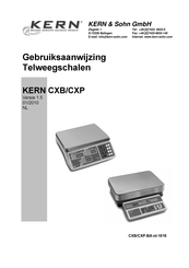 KERN CXB 30 K2 Gebruiksaanwijzing