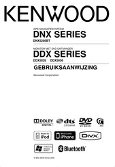 Kenwood DNX Series Gebruiksaanwijzing