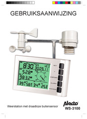 Alecto WS-3100 Gebruiksaanwijzing