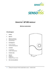Sensotiss AP 301 Handleiding