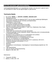 Technoline WS 6750 Gebruikshandleiding