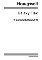 Honeywell Galaxy Flex Installatiehandleiding