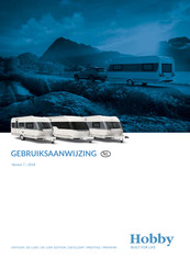 Hobby 390 SF ONTOUR Gebruiksaanwijzing