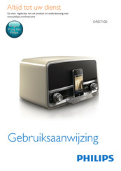 Philips ORD7100 Gebruiksaanwijzing