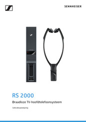 Sennheiser RS 2000 Gebruiksaanwijzing