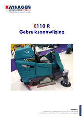 Eureka E110 R ECO Gebruiksaanwijzing