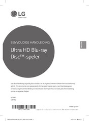 LG UBK90 Eenvoudige Handleiding