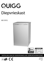 QUIGG MD 37072 Vertaling Van De Oorspronkelijke Gebruiksaanwijzing