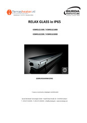 Burda RELAX GLASS io Gebruiksaanwijzing