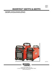 Lincoln Electric INVERTEC 300TPX Gebruiksaanwijzing