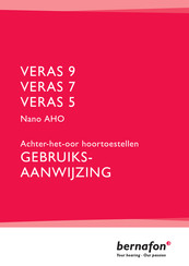 Bernafon VERAS 9 Gebruiksaanwijzing