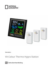 National Geographic VA Colour Thermo-Hygro Station Gebruikershandleiding