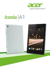 Acer Iconia A1-811 Gebruikershandleiding