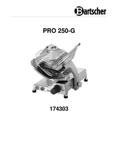 Bartscher 174303 Originele Gebruiksaanwijzing