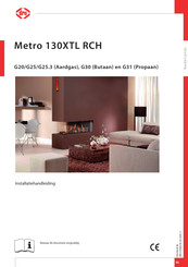 Dru Metro 130XTL RCH Installatiehandleiding