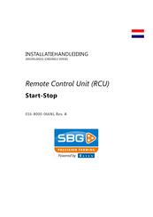 Raven SBG Start-Stop Installatiehandleiding