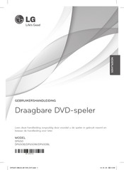LG DP650W Gebruikershandleiding
