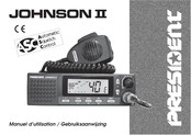PRESIDENT Johnson II Gebruiksaanwijzing