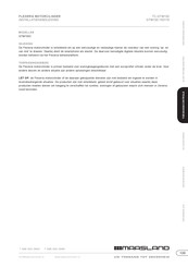 MAASLAND GTM100C Installatiehandleiding