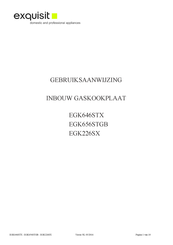 Exquisit EGK656STGB Gebruiksaanwijzing