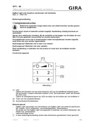 Gira ZigBee Light Link 2430 100 Bedieningshandleiding