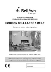 Bellfires HBL3 CF Gebruiksaanwijzing & Handleiding Onderhoud