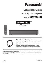 Panasonic DMP-UB400 Gebruiksaanwijzing