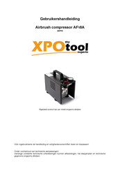 XPOtool AF18A Gebruikershandleiding
