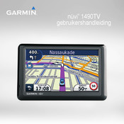 Garmin Nuvi 1490TV Gebruikershandleiding