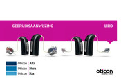 oticon LIHO Alta Series Gebruiksaanwijzing