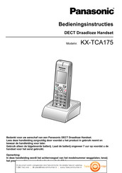 Panasonic KX-TCA175 Bedieningsinstructies
