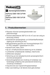 Theben HTS thePrema S360-100 E UP WH Bedieningshandleiding